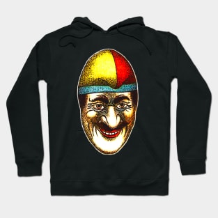 Clean Face Clown Mask Hoodie